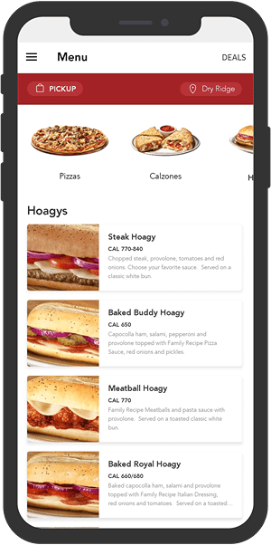 Get the LaRosa's App on the Google Play Store