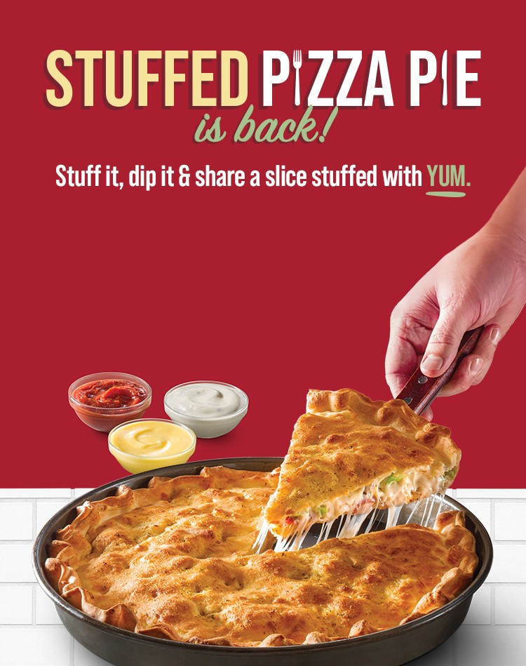 Stuffed Pizza Pie is back!