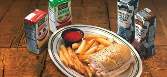 Half Turkey Hoagy and Fries