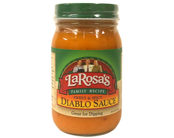 Jar of LaRosa's Diablo Sauce