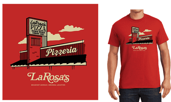 LaRosa's T-shirts