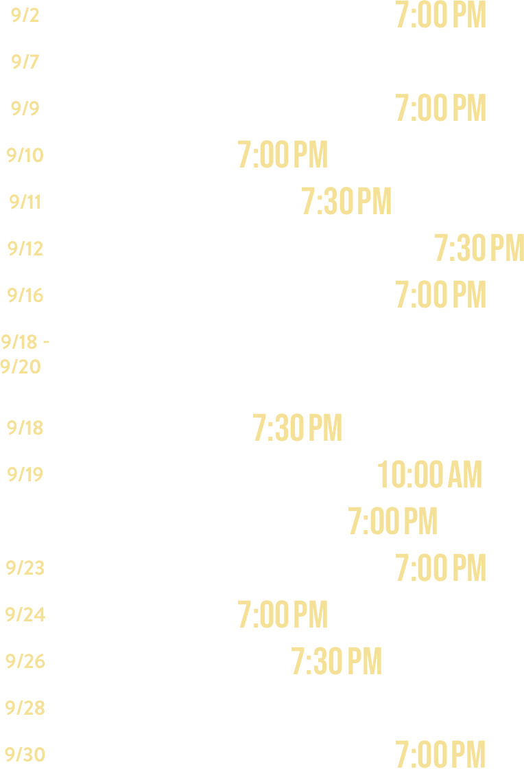 List of September events